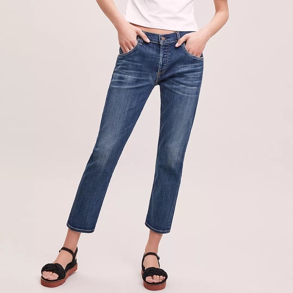 NWOT Citizens of Humanity Slim Boyfriend Emerson Jeans Size 26 Z297
